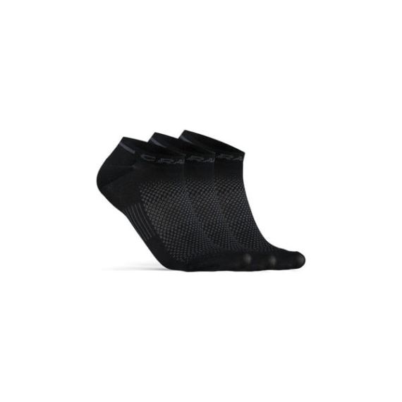 Ponožky CRAFT CORE Dry Shaftless 3-pack černá