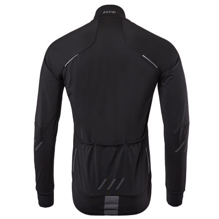 Pánská cyklo bunda Silvini Ghisallo black-white (1)