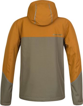 Dětská lyžařská bunda Hannah Jumy JR golden brown/dark olive (1)