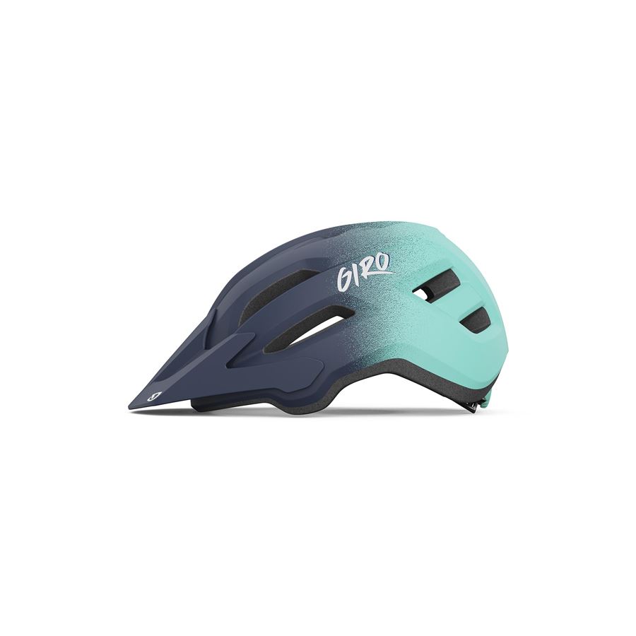 Dětská cyklistická přilba Giro Fixture II Youth Mat Midnight Blue/Screaming Teal