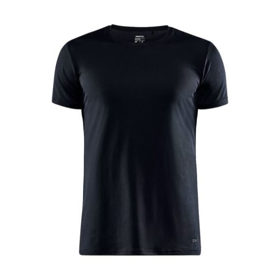 Pánské prodyšné tričko s krátkým rukávem CRAFT Core Dry černá