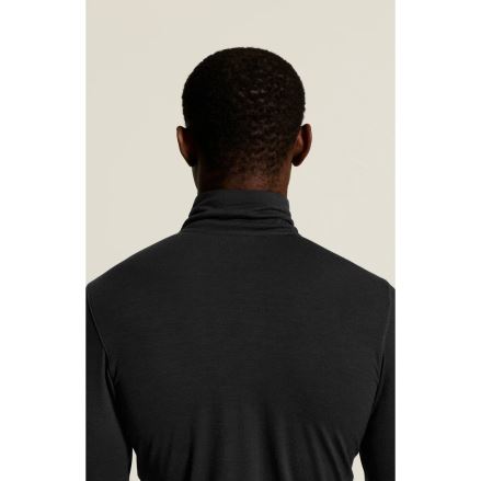 Pánské termotriko Craft Wool 95 HZ LS black melange (8)