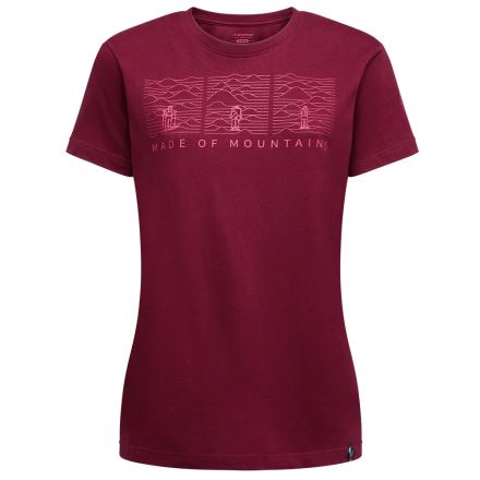 Dámské tričko La Sportiva MADE OF MOUNTAIN Women redwood/azalea