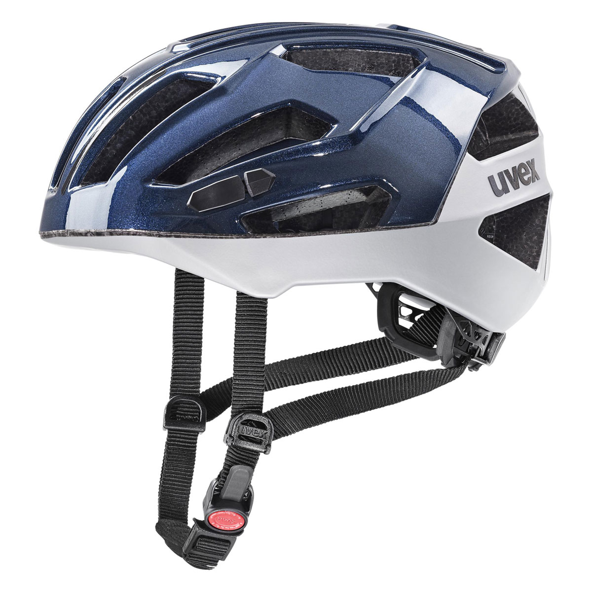 Cyklistická helma Uvex GRAVEL X, Deep Space - Silver 56-61cm