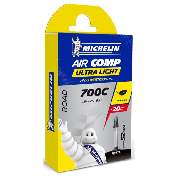 Duše Michelin AIR COMP ULTRALIGHT 700×18/25 40mm