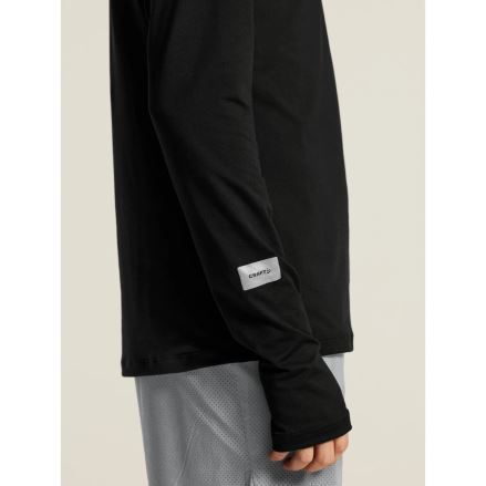 Pánské tričko Craft SubZ Thermal Hood black (11)