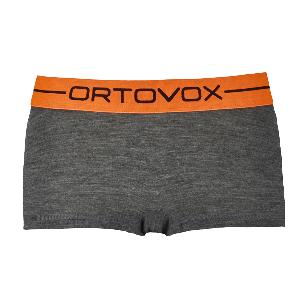 Dámské funkční kalhotky Ortovox W's 185 Rock'n'Wool Hot Pants Grey Blend L