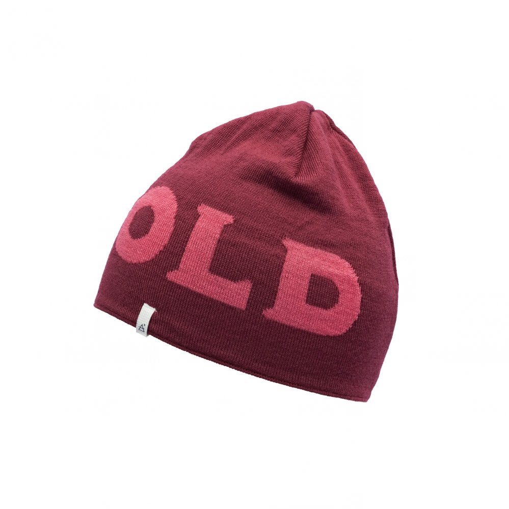 Vlněná čepice Devold Logo merino Beanie beetroot