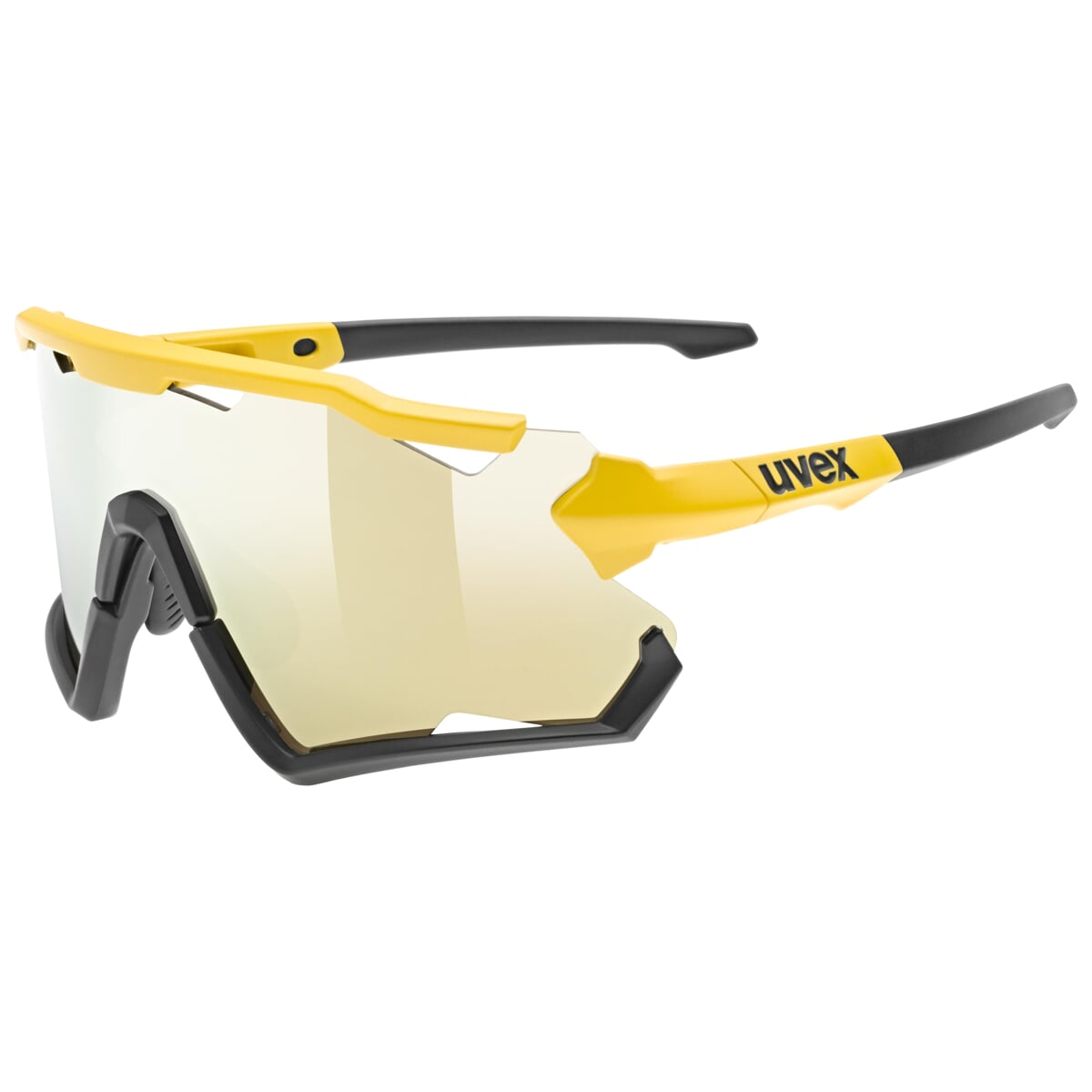 Cyklistické brýle Uvex Sportstyle 228 Sunbee Black mat / mir. yellow