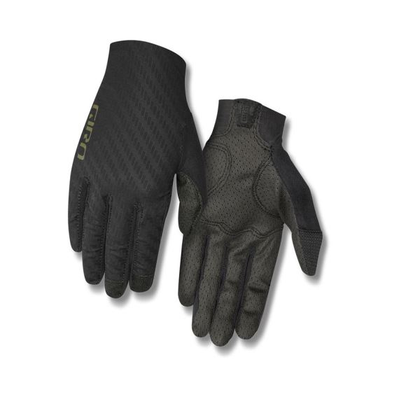 Cyklistické rukavice Giro Rivet CS black/olive