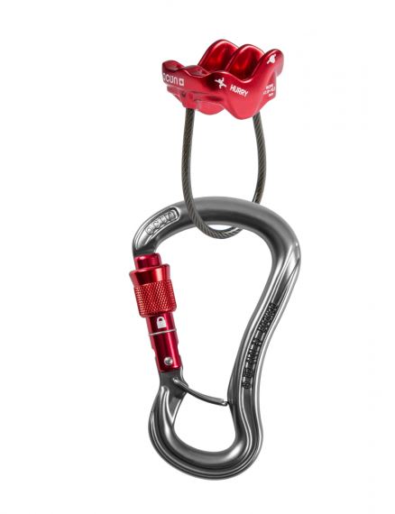 Jistící set Ocún Belay set Condor HURRY red