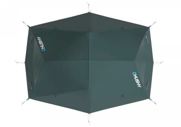Ultralehký stan Husky Sawaj Quest 2 dark green (6)