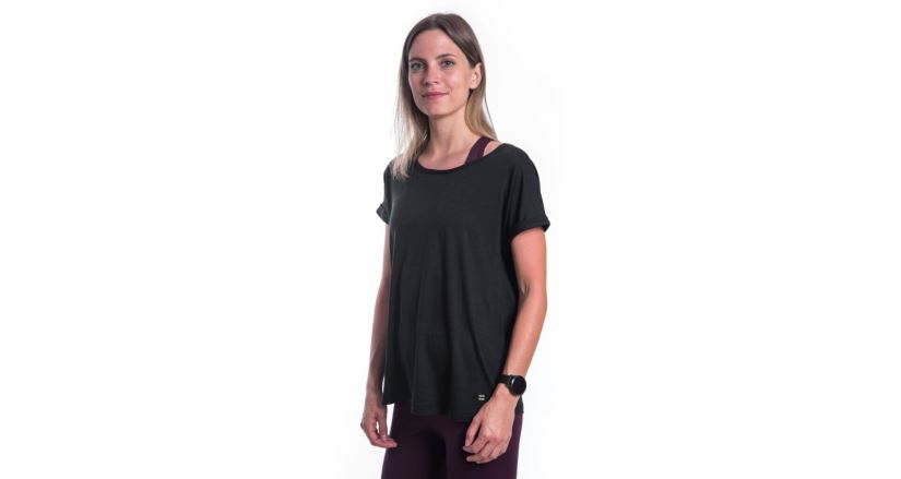 Dámské funkční triko Sensor Merino Air Traveller Černá (1)