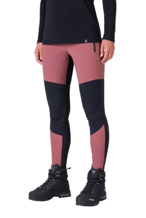Dámské outdoorové legíny Hannah Elisa PRO anthracite/roan rouge (4)