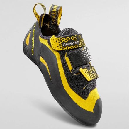 Lezečky La Sportiva Miura VS Black/Yellow (3)