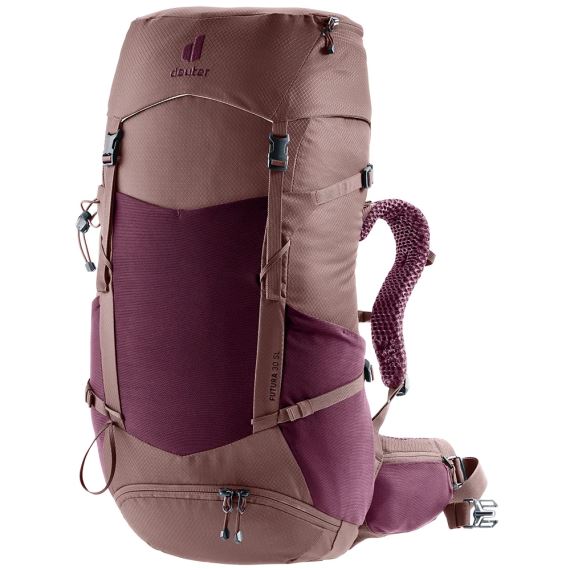 Dámský turistický batoh Deuter Futura 30 SL cassis-ashrose