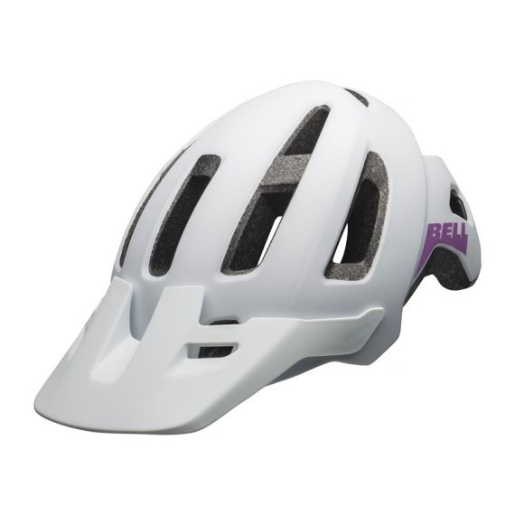 Dámská cyklistická helma BELL Nomad W matte white/purple
