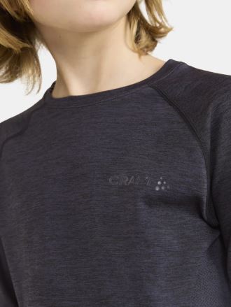 Detail horní části Dětský funkční set Craft CORE Dry Active Comfort černá. (7)