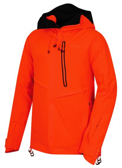 Pánská lyžařská bunda HUSKY Mistral M neonově oranžová