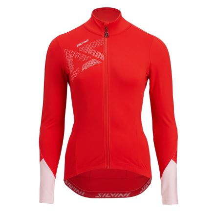 Dámský cyklistický dres Silvini Calvana Ruby pink