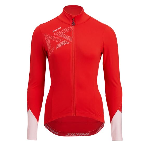 Dámský cyklistický dres Silvini Calvana Ruby pink