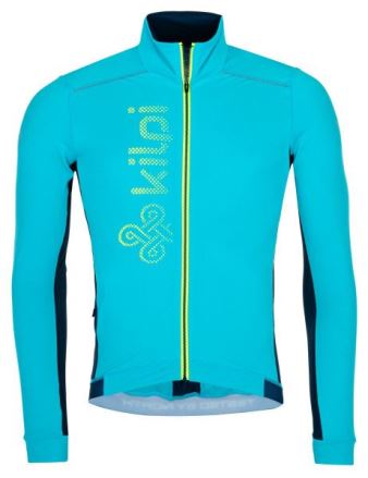 Pánský cyklistický dres s dlouhým rukávem Kilpi CAMPOS-M BLU