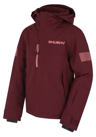 Dětská bunda Husky Gonzal Kids dark bordo
