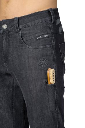 Pánské lezecké džíny Rafiki Aran Black denim (5)