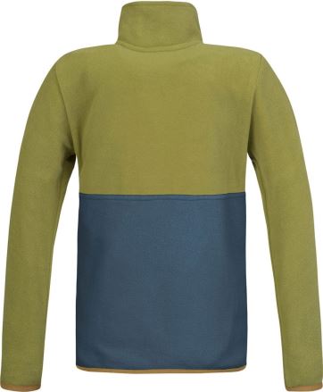 Dětská fleece mikina Hannah Mint JR olive branch/stratified sea (1)