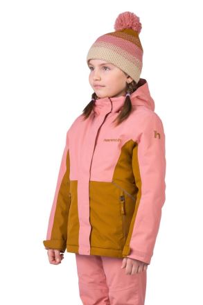 Dětská lyžařská bunda Hannah Vala JR rosette/golden brown (4)
