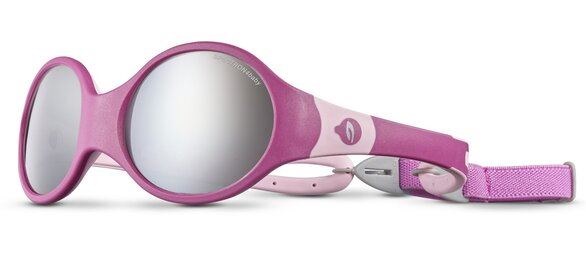 Dětské sluneční brýle Julbo Loop L SP4 Baby dark fuchsia/pink (3)