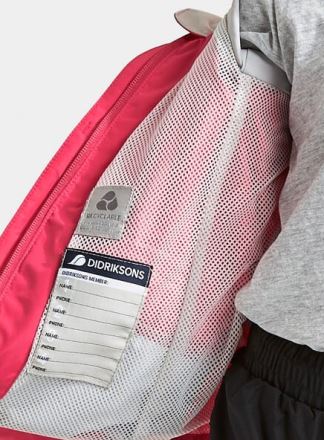 Dětská bunda Didriksons Glantan růžová (5)
