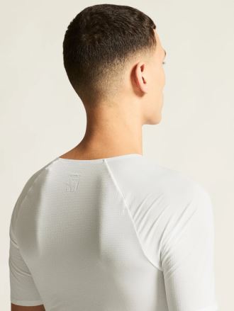 Pánské termotriko Craft Active Nanoweight SS white (6)