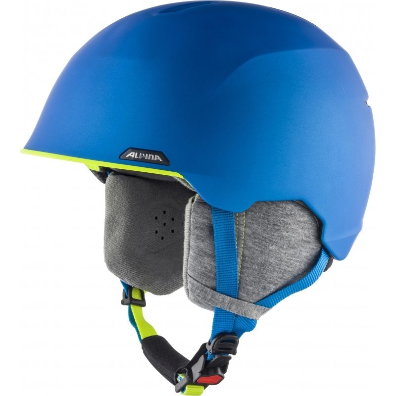 Lyžařská helma Alpina Sports Albona blue-neon-yellow matt 53-57cm