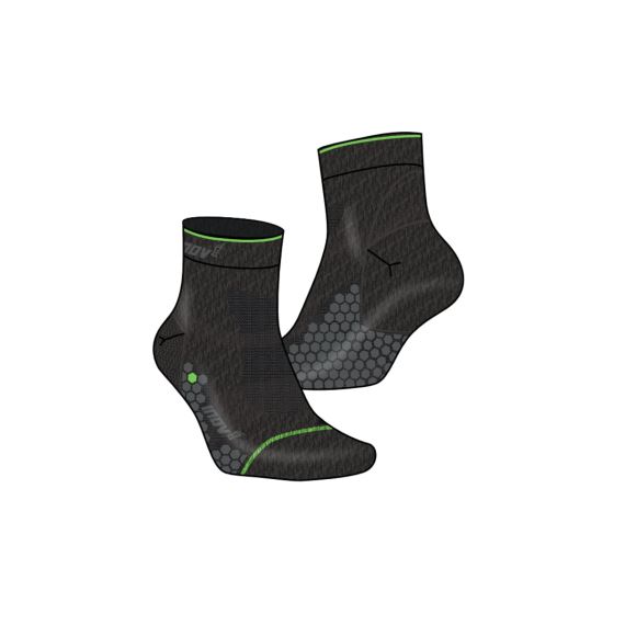 Ponožky Inov-8 Seson outdoor sock Mid black/grey