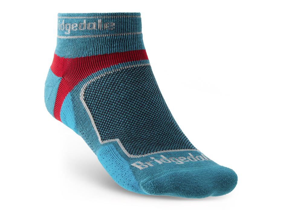 Pánské ponožky Bridgedale Trail Run UL T2 CS Low blue L(44-47)