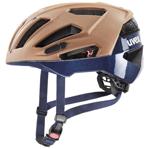 Cyklistická helma Uvex Gravel-X Hazel-deep space matt