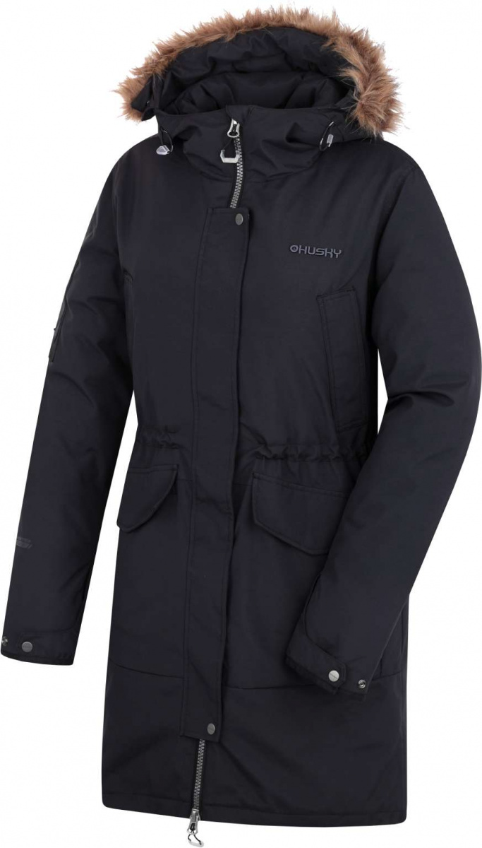 Dámský zimní kabát Husky Nelidas L black XL