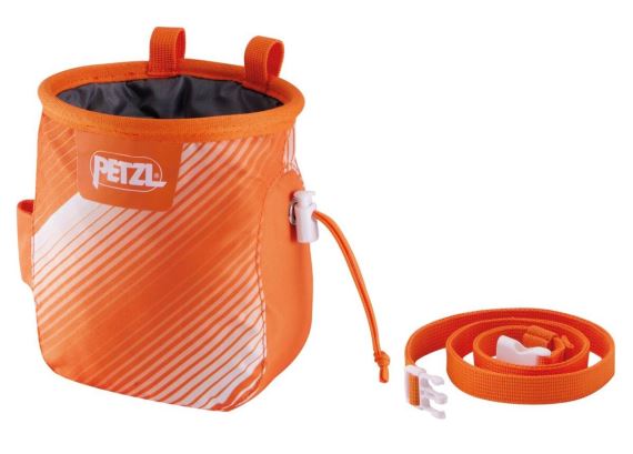 Pytlík na magnézium Petzl Saka Orange White