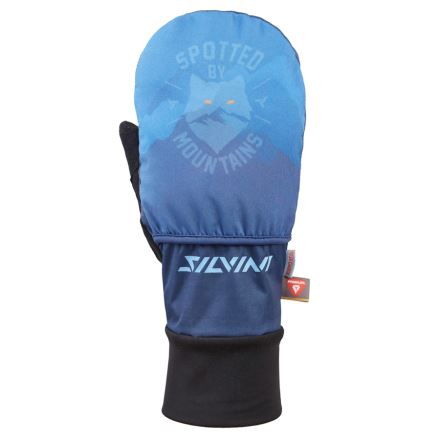 Skialpové rukavice Silvini Montignoso UA2126 blue-orange