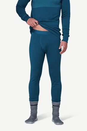 Pánské termo spodky Devold Expedition Merino Silk Longs flood (1)