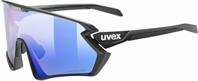 Sportovní brýle Uvex Sportstyle 231 2.0 P Black mat/Mir. blue