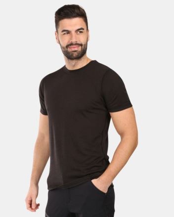Pánské tričko z merino vlny Kilpi SLOPER-M BLK (3)