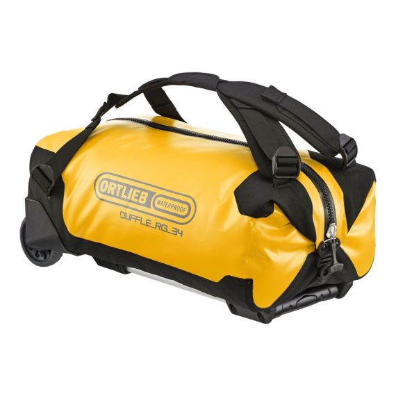 Vodotěsná cestovní taška Ortlieb Duffle RG 34L sun yellow/black