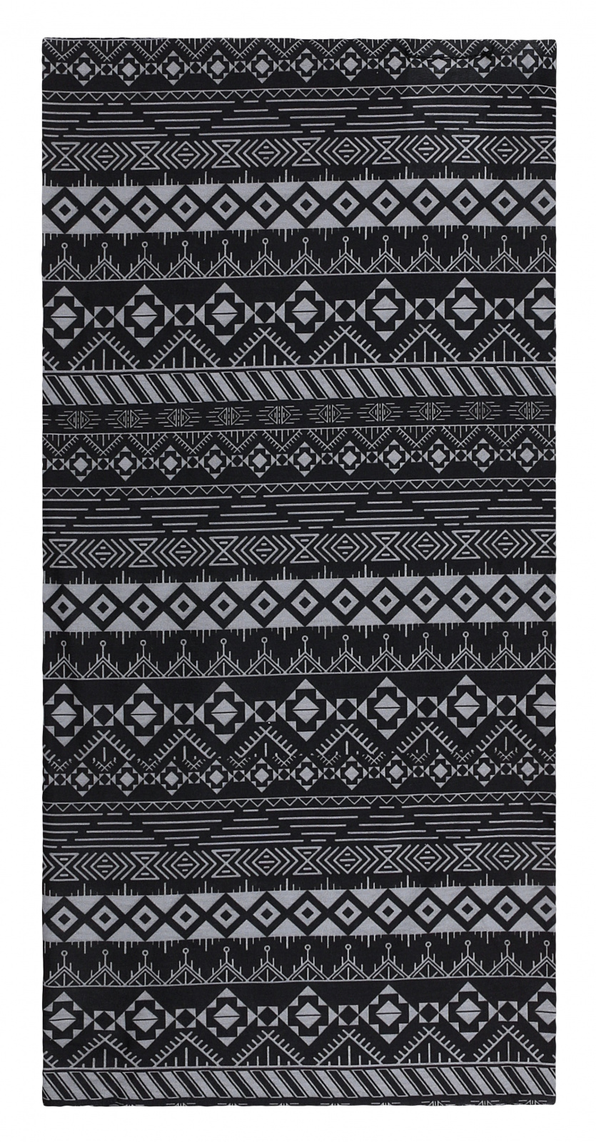 Multifunkční šátek HUSKY Printemp grey triangle stripes UNI