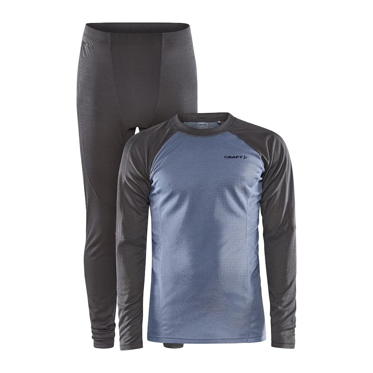 Pánský funkční set Craft Core Warm Baselayer Tmavě modrá s hnědou XXL