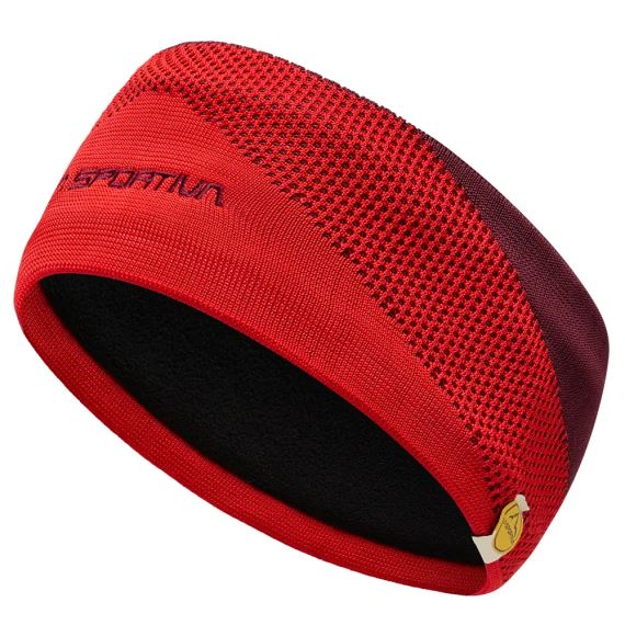 Čelenka La Sportiva Knitty Headband redwood/mountain red