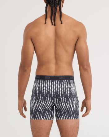 Pánské boxerky SAXX Quest Quick-Dry Mesh Boxer Brief moonrise-black (2)