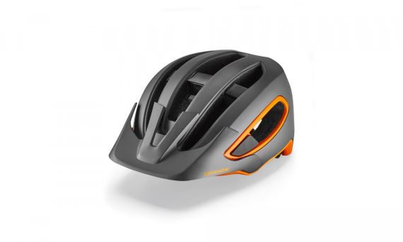 Cyklistická helma Cannondale Hunter MIPS grey/orange