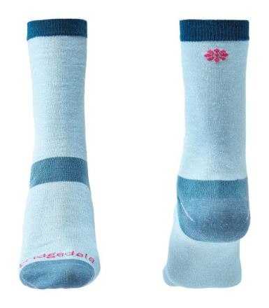 Ponožky Bridgedale Liner Coolmax Liner Boot x2 Women's sky/402 (1)